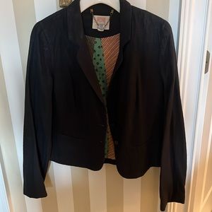Quiksilver cotton blazer with colorful lining